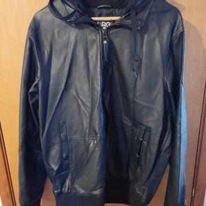 Vintage LRG 2009 black hooded jacket size XL used